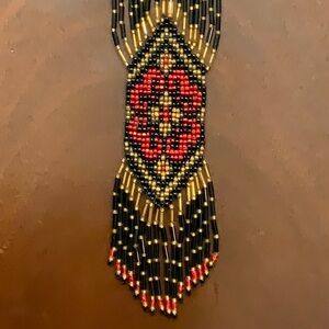 Ukrainian “Gerdan” Traditional Necklace - STUNNING!  Hand beaded.